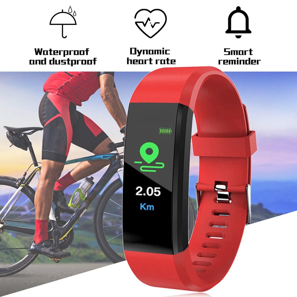 Versione globale Bluetooth Smart Watch Sport salute impermeabile Fitness Smart Watch Activity Tracker bracciale da polso