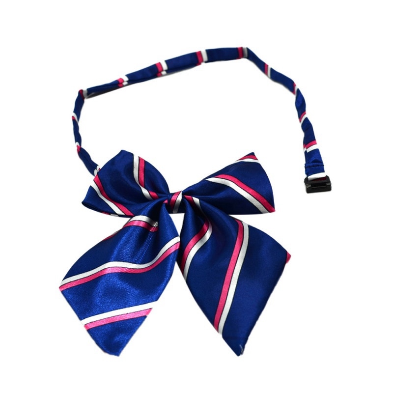 Children's Uniform Stripe Bow Tie Girls Butterfly Bowtie Clothing Accessories School Performance Dress Bow Tie 0-15Y