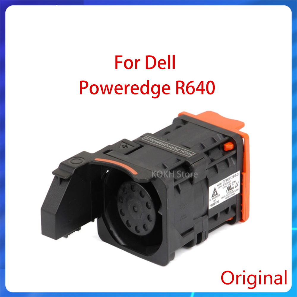 Original for Dell Poweredge R640 High Performance Cooling Fan KG52T 0KG52T CPU Cooler Fans High Performance Fan CN-0KG52T