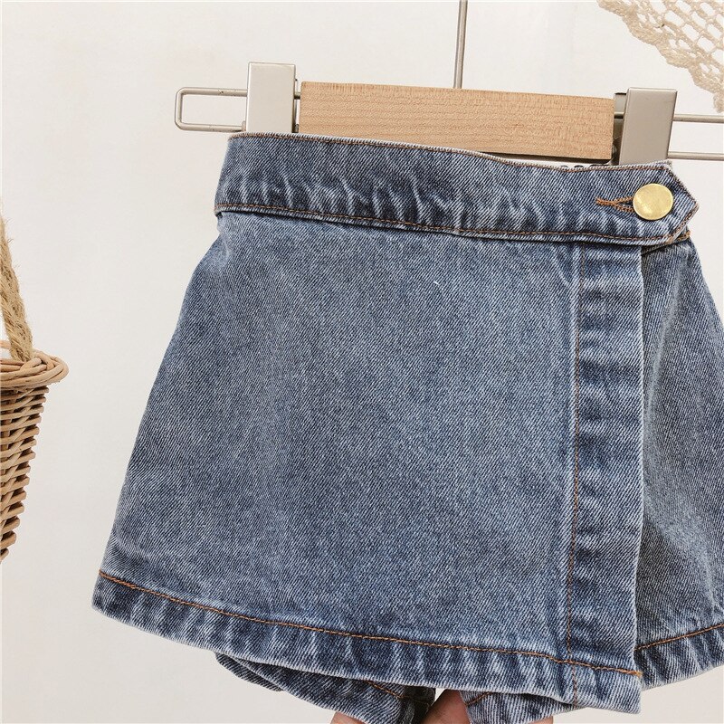 Kids Shorts Elastische Taille Boven Knielengte Elastische Taille Eenvoudige Solide Zachte Comfortabele Casual Mode Zomer Kinderen Meisjes