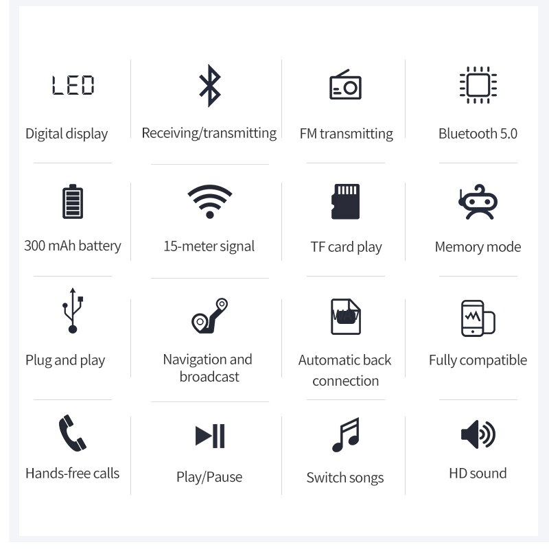 Bluetooth 5.0 transmițător audio receptor lcd 3.5mm mufe aux adaptor wireless pentru kit auto pc tv difuzor căști transmițător fm