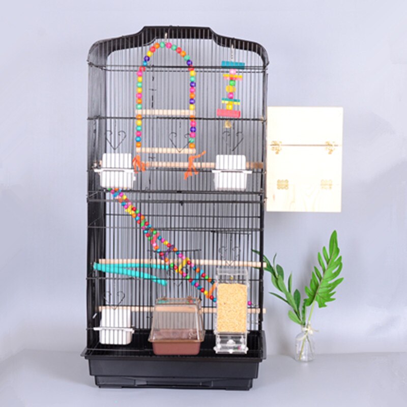 1 Pcs Parrot bird cage extra large luxury large peony gray parrot cage metal breeding gray parrot bird cage