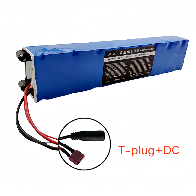 10S3P 36V 10500mAh 36V batería de Scooter eléctrico 18650 lpega litio M365 Scooter eléctrico 36v batería Scooter: Azul cielo