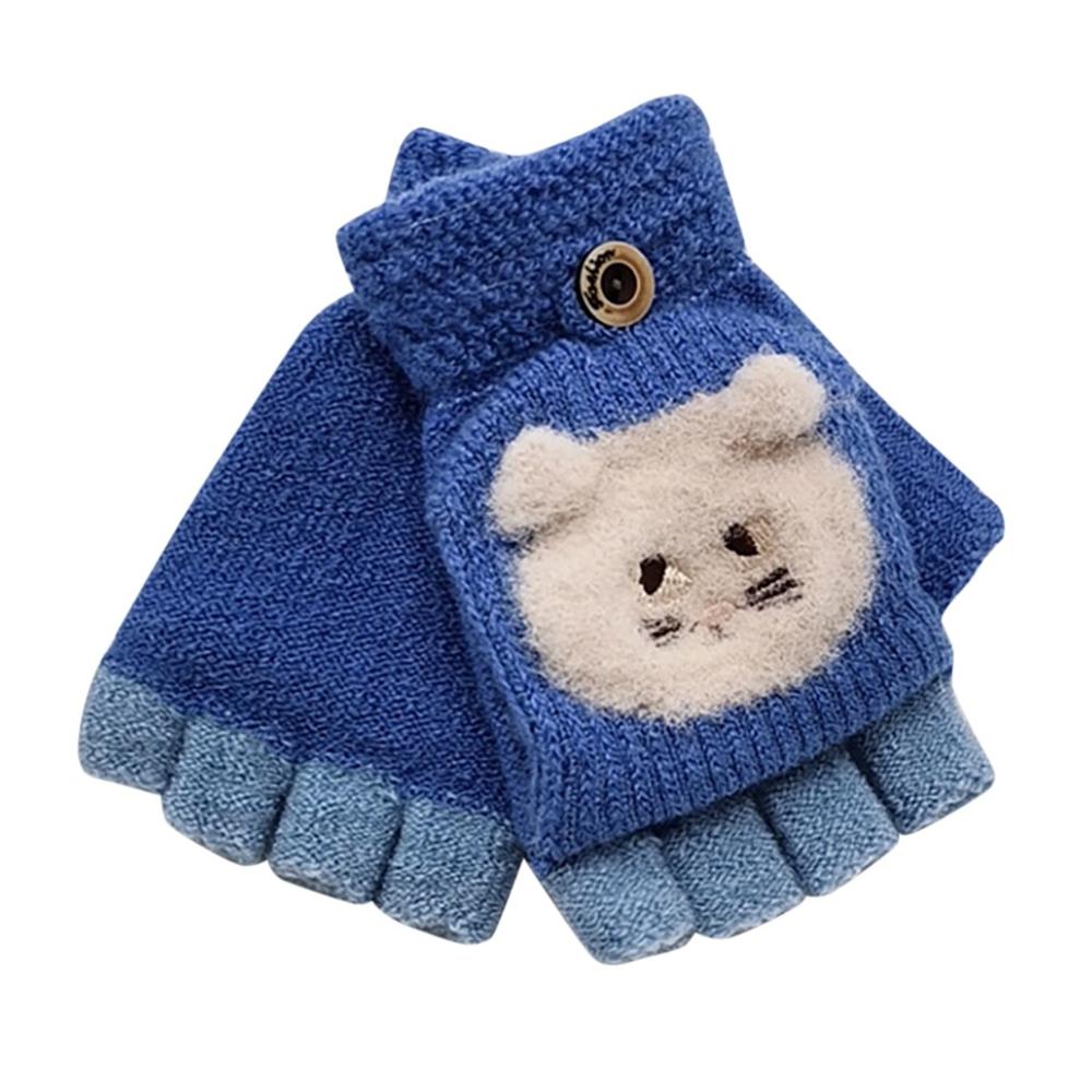 hotest warm socks Toddler Baby Winter Warm Knitted Convertible Flip Top Fingerless Mittens Gloves