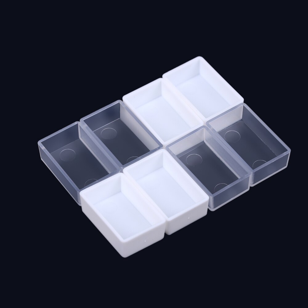 20/50 stk 0.5/3.2ml kunstnere tomme akvarell maling panner malere pigment praktisk maling case kunst håndverk palett tilbehør