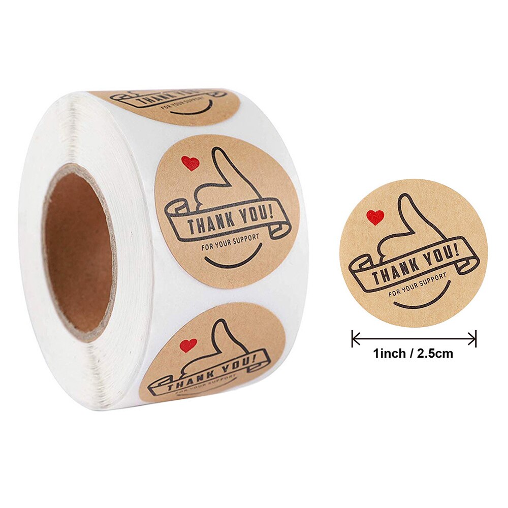 Round Labels Handmade Kraft Paper Packaging Sticker for Candy Dragee Bag Box Packing Bag Wedding Thanks Stickers: Light Grey