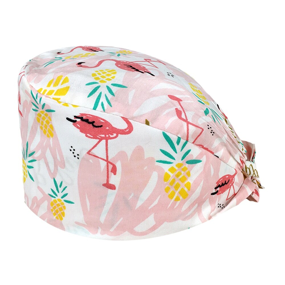 Cartoon Printing Verstelbare Ademend Scrub Cap Beauty Salon Lady Verpleging Cap Ziekenhuis Chirurgische Caps: 12036