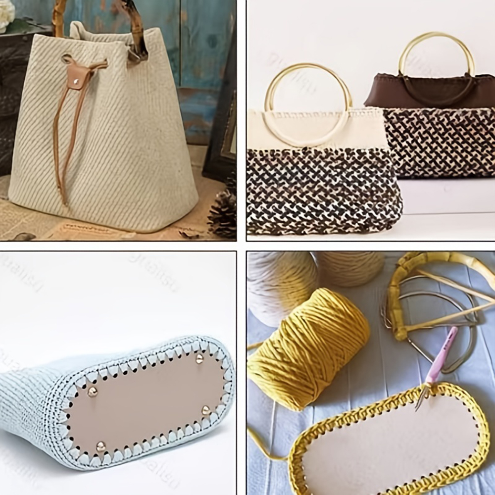 45cm tasriem + gesp + 18cm tasbodem + 27cm rits gebreide tasbodemriem accessoires handgemaakte geweven tas handvat riem portemonnee maak accessoires S004127