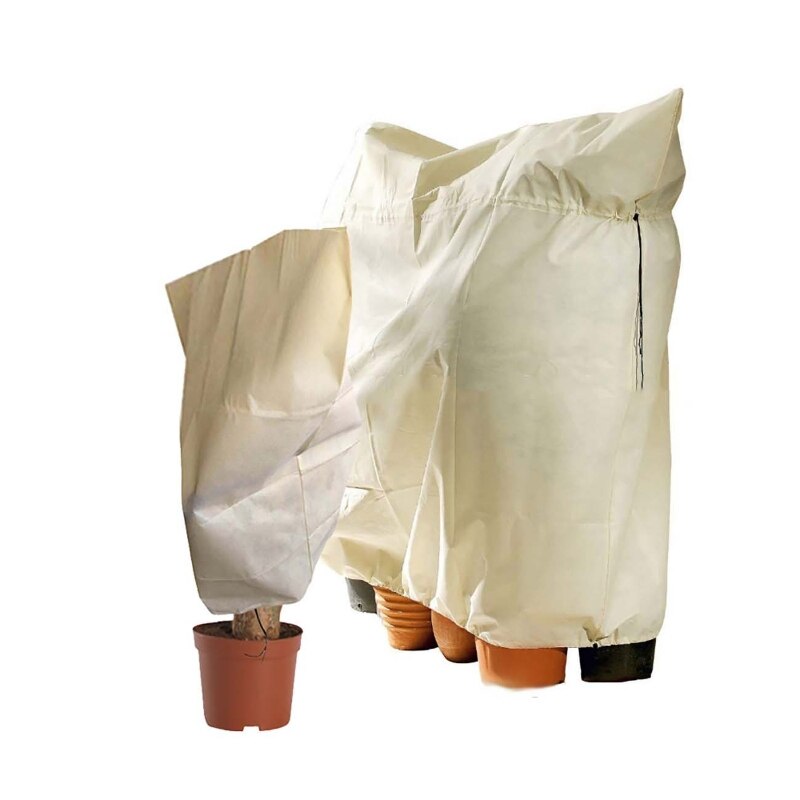 Home Garden Plant Cover Winter Freeze Frost Protection Warm Cover Mini Tree Shrub Plant Protecting Bag For Yard Garden Plants