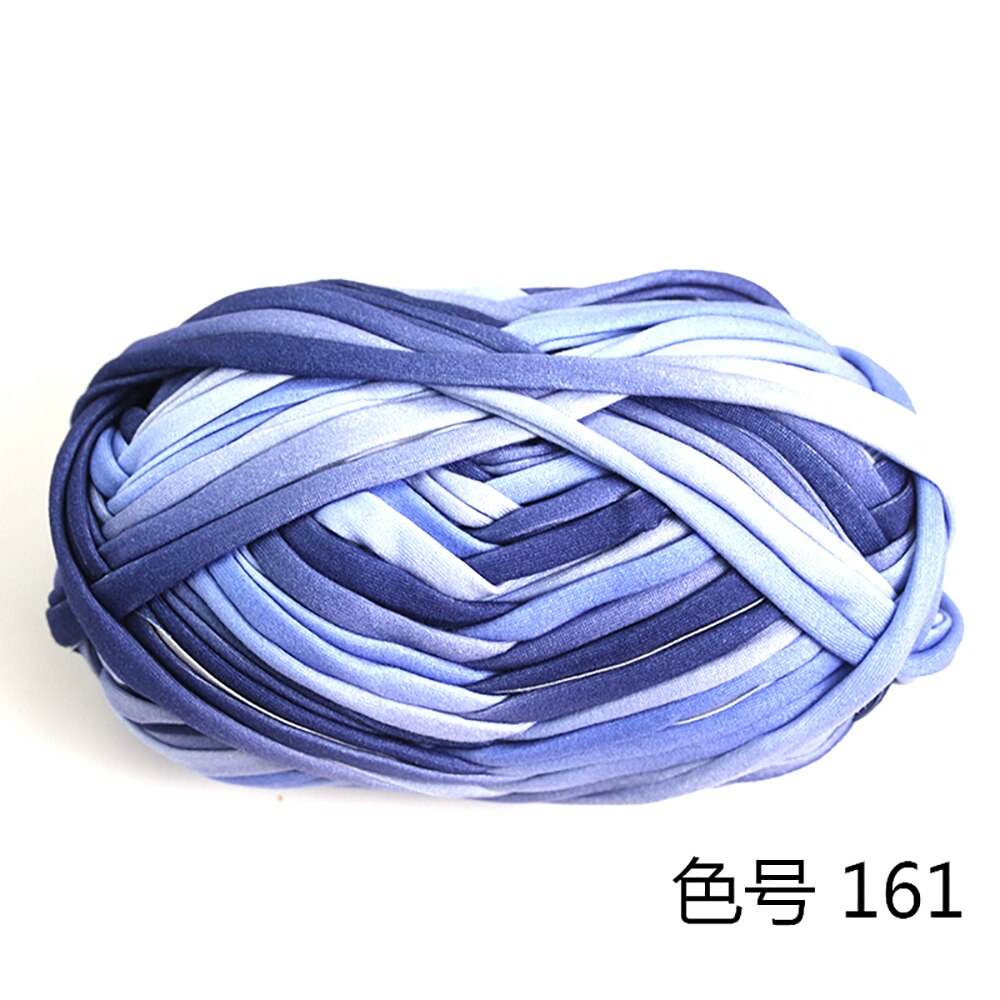 100% Polyester T-shirt Garen Lint Stof Garen Voor Hand Breien 100G Streng Fancy Garen: 161