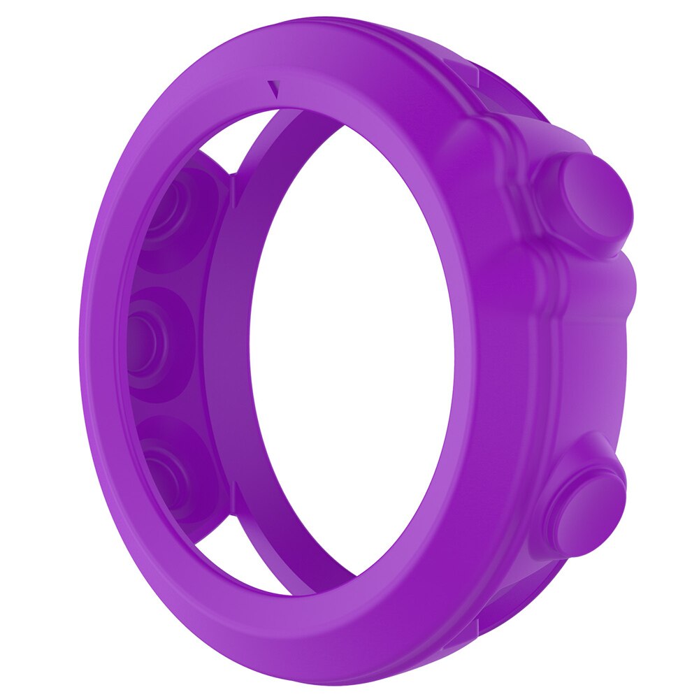 Protector Cover Case Voor Garmin Fenix 3/Hr/Fenix 3 Sapphire/Quatix 3/Tactix Bravo Beschermende shell Skin Case: Purple