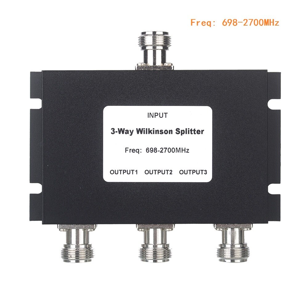 Séparateur de puissance 2.4G séparateur de puissance 698-2700MHZ séparateur de signal 2.5G pour booster de signal de Communication/talkie-walkie: 3 way