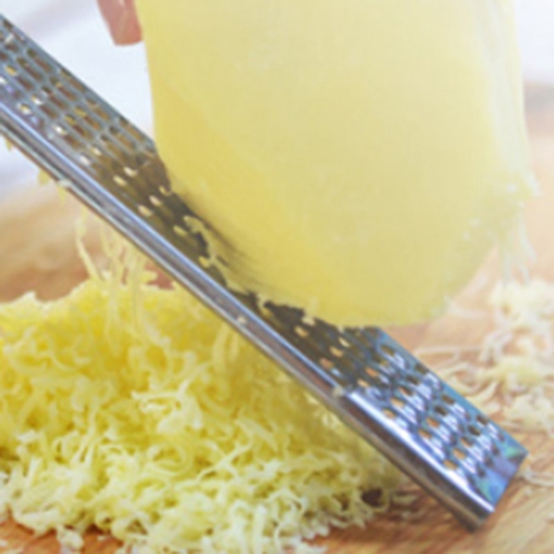Stainless Steel Mill Cheese Grater Long Handle Fine Mesh Handheld Slicer Chocolate Lemon Zester Fruit Peeler Kitchen Gadgets