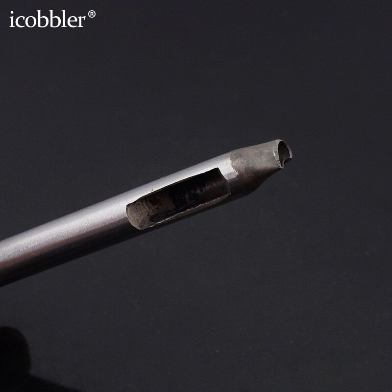 Set van 37 holle ponsen, stalen bloemgatengereedschap, leren horlogebandpons, doe-het-zelf voor portemonnee- en riemdecoratie, diverse vormen 5mm