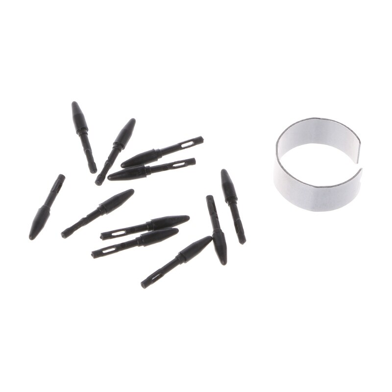 Puntas de bolígrafo de repuesto, solo para Huion, tableta gráfica Digital, 10 Uds.