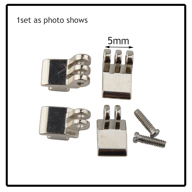 10Sets Breedte 5Mm Glazen Scharnier Voor Brillenmontuur, Scharnieren Voor Het Repareren Van Universele Scharnieren