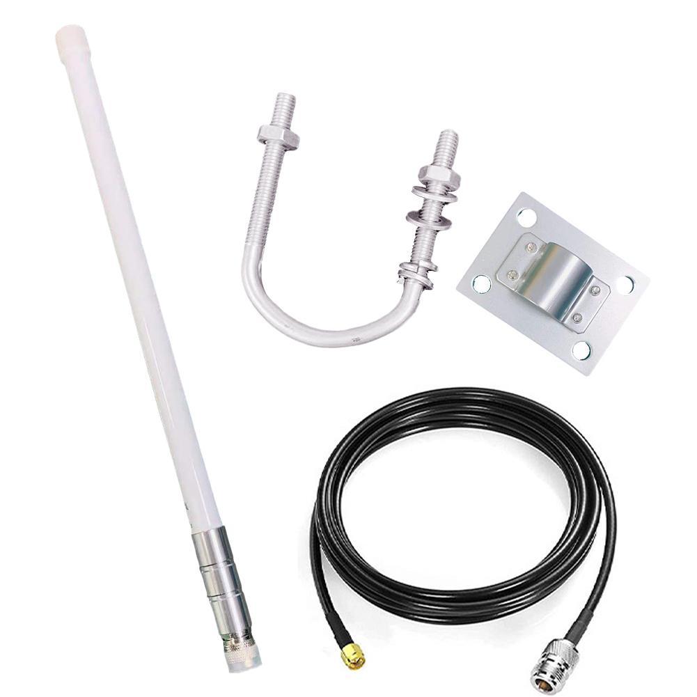 LoRa Internet Of Things 868 MHz/915 MHz Omnidirectional High Gain Outdoor Wireless Module 3DBI Rod Waterproof FRP Antenna