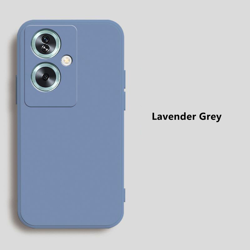 Hoesje voor oppo  a79 5g cover voor oppo  a79 , originele vloeibare siliconen zachte tpu telefoonbumper voor oppo  a79: Lichtpaars