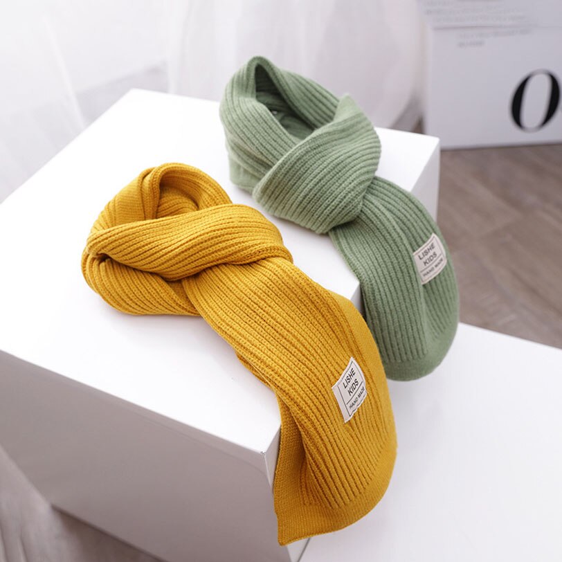 freundlicher schal Baby jungen und mädchen lange schal freundlicher gestrickte Winter warme schals halstuch шарф детский
