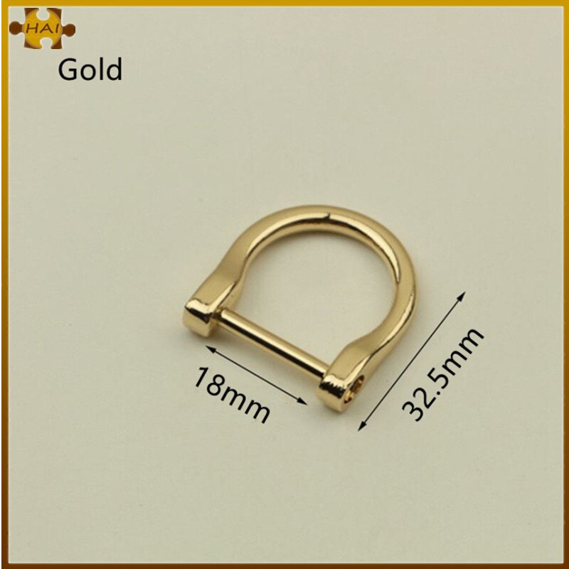 4 Kleuren Metalen Lamp Gesp Zak Accessoires Voor Tassen Voor Gemaakt De Tas Handvatten Afneembare Hardware Accessoires