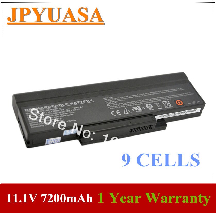 7XINbox 11.1V 7200mAh BATEL80L6 BATEL80L9 Laptop Battery For COMPAL EL80 EL81 FL90 IFL90 FL91 HL91 HL90