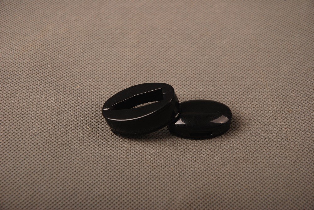 Full Black Fuchi &amp; Kashira Sword Fittings for Samurai Japanese Katana or Wakizashi or Tanto Nice Metal Crafts KFA04