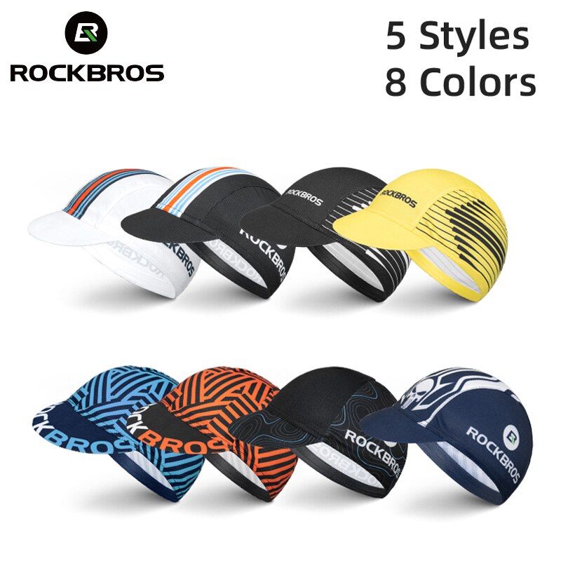 ROCKBROS – casquette de cyclisme pour hommes et femmes, chapeau de Protection solaire, respirant, casque de cyclisme vtt, couvre-chef Gorra Ciclismo