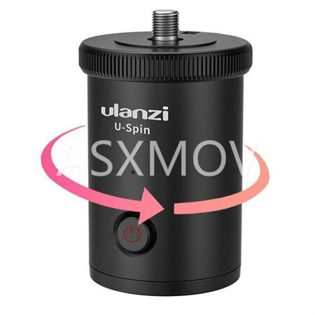 Ulanzi U-Spin Electric Ball Head - 360° Panorama, 2.5kg Payload, Bluetooth Control, 1/4" Screw
