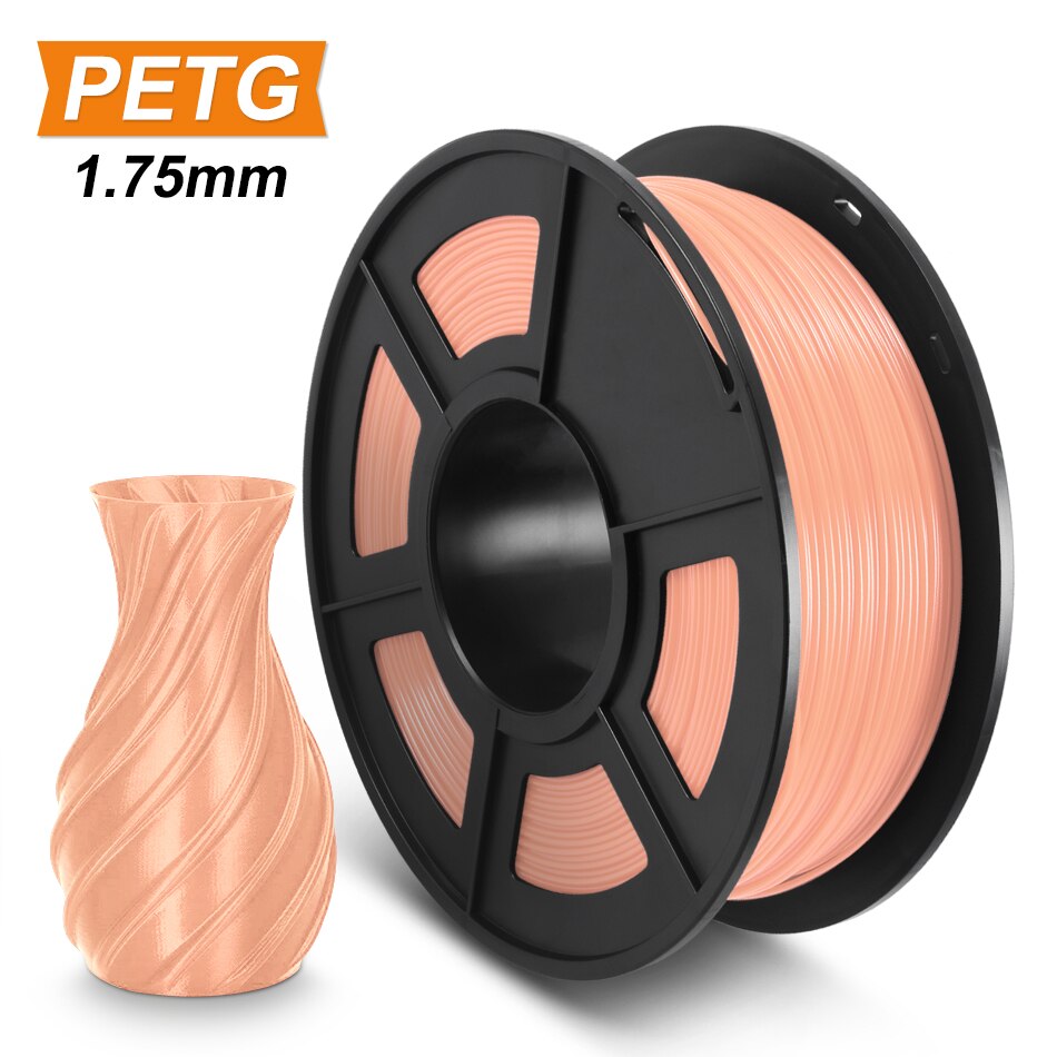 SUNLU PETG 3D Printer Filament materials printer filament1.75mm 1kg 2.2lbs Spool PETG Printing Material: PETG Skin