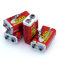 Xsl 9V 6F22 280Mah Ni-Mh Oplaadbare Batterij Voor Multimeter Microfoon Speelgoed Afstandsbediening Ktv Gebruik