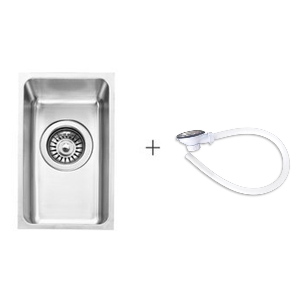 JayCreer Edelstahl Rechteck Waschbecken Für RV, Boot, Marine......: WEISS