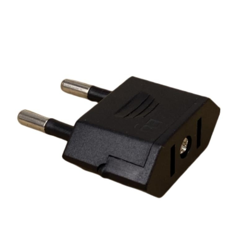 Nowy adapter CN nas do ue wtyczka europejska 2 okrągły konwerter gniazdo kołkowe podróżny energia elektryczna gniazdo adaptera Broda robić EU 4.0mm: zielony