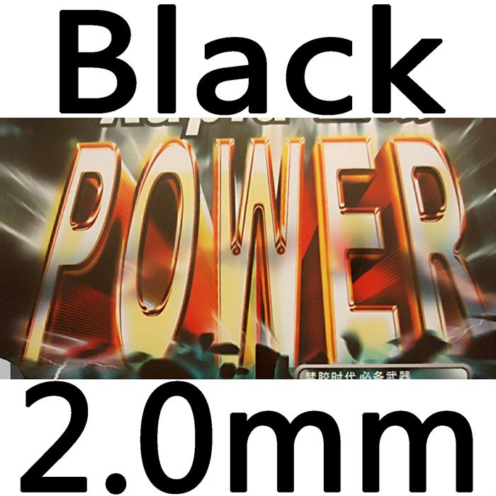 Goma de ping pong (Pips) de encendido rápido LKT con esponja: black 200