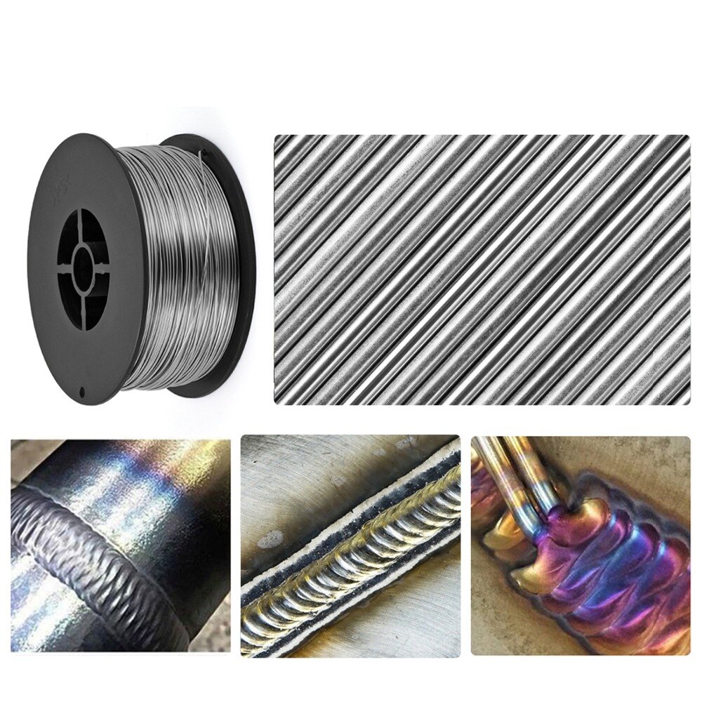 1pcs MIG Welding Wire Flux Core Wire 0.8mm 1KG Roll Self Shielded Welding Wire MIG Welding Gas And No Gas Welding Machine
