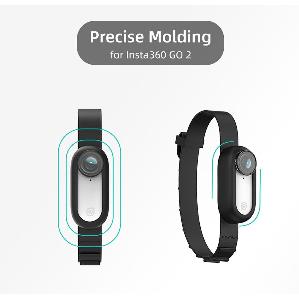 Insta360 GO2 cinturino multifunzione custodia in Silicone cinturino da polso zaino cinturino da bici espansione fotocamera per accessori Insta360 GO2