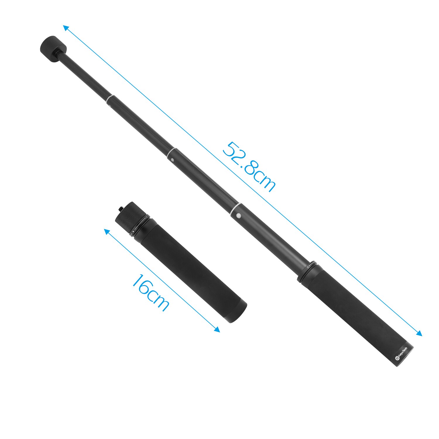 Feiyu – barre d'extension de stabilisateur V3, barre de tige + vis 1/4 de pouce pour Feiyu G6/G6 Plus/SPG2/SPG/WG2/WG2X/G5GS cardan
