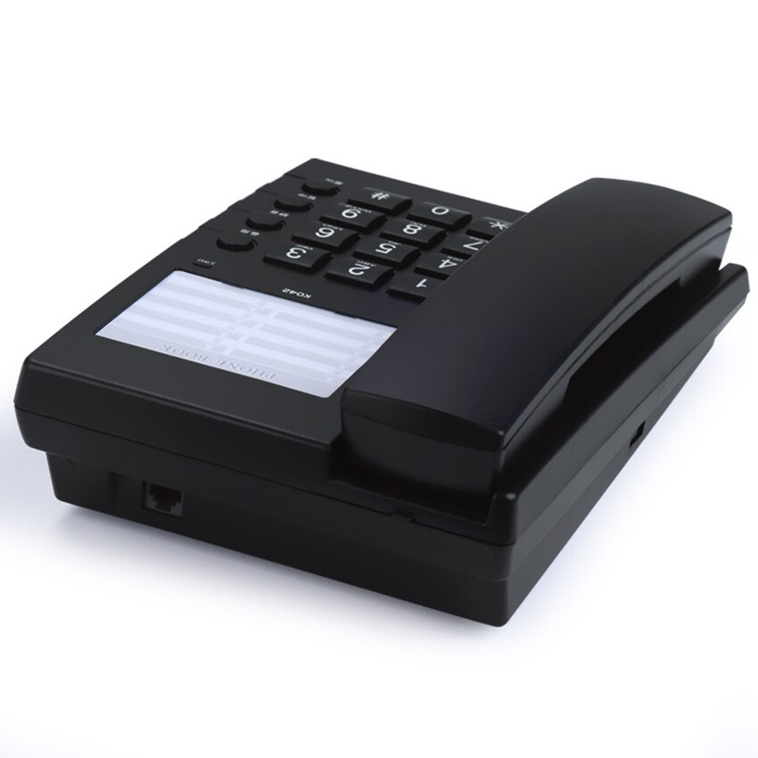 kabelgebunden Telefon, Heimat Hotel Schreibtisch Telefon Büro Festnetz Feste Telefone mit Telefon Nummer Papier, Stumm und Wahlwiederholung