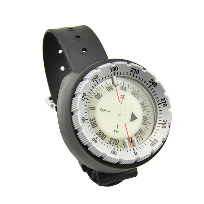 Sous-marin 50m plongée boussole étanche navigateur numérique plongée lumineux équilibré montre pour la natation