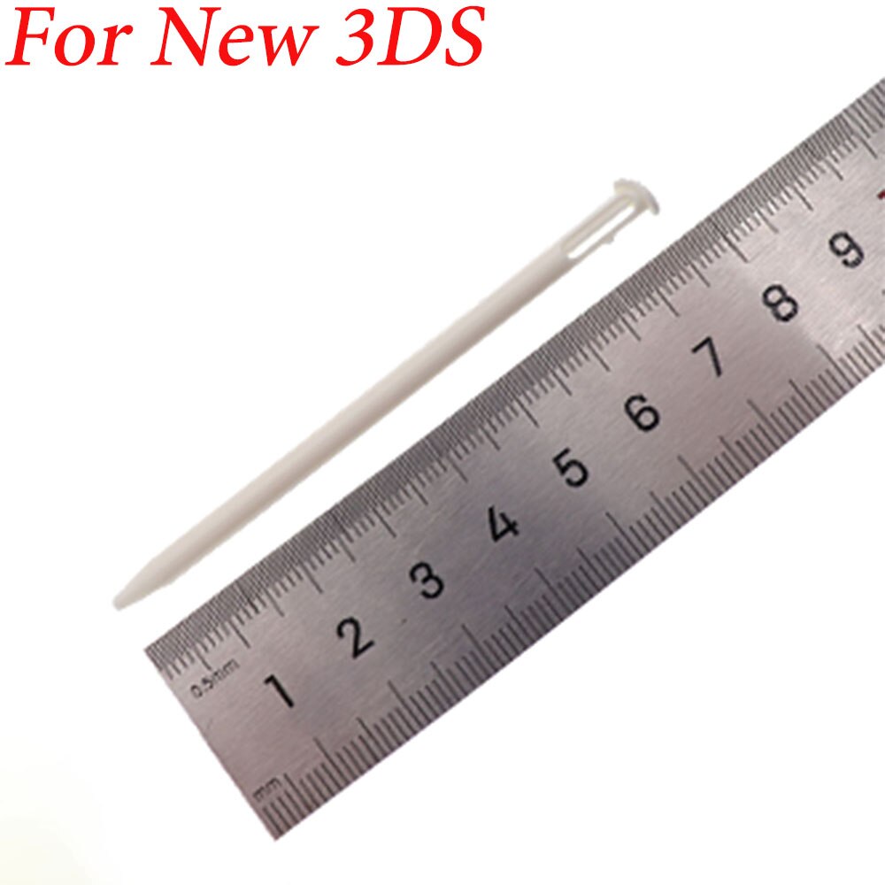 10pcs penna stilo telescopica in metallo penna stilo Touch Screen in plastica per Nintendo 2DS 3DS nuovo 2DS nuovo 3DS XL LL per NDSL NDSi: for New 3DS