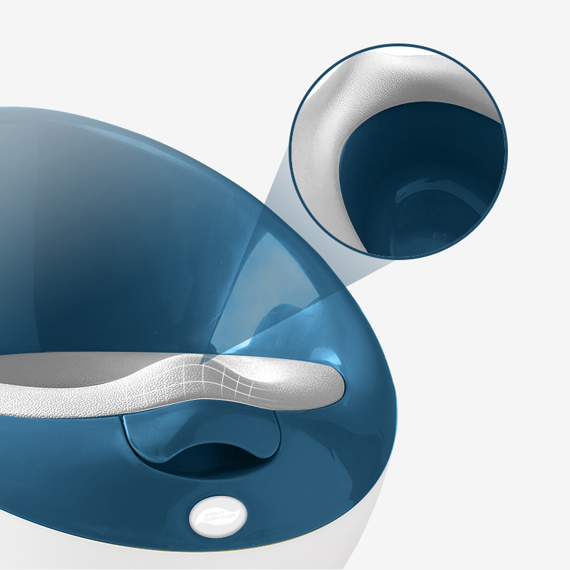 Soft Baby Potty Toilet Training Seat Portable Plastic Infant Potty Trainer Kids Indoor WC Baby Potty For Free Potty Brush