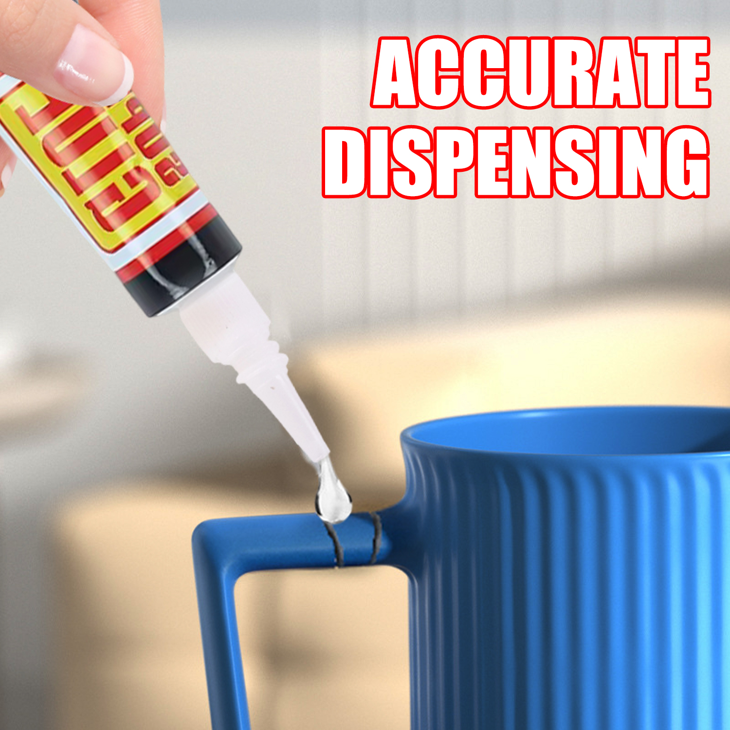 10/50pz Liquido super Colla Legno Gomma Metallo Vetro Cianoacrilato Adesivo Istantaneo forte Legame Pelle Scarpe Ad Asciugatura Rapida Colla di Riparazione