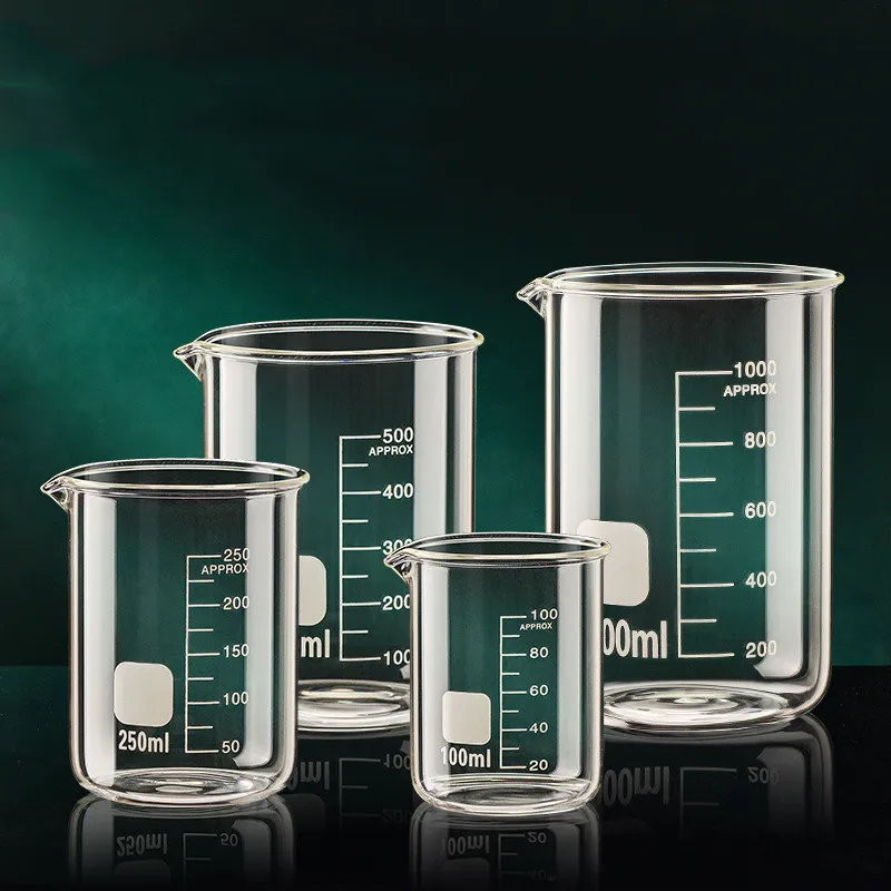 50/100/150/250/500/1000 ml Glas Messbecher Klar GraduatCup Hitzebeständige Becher küche Backen Werkzeuge