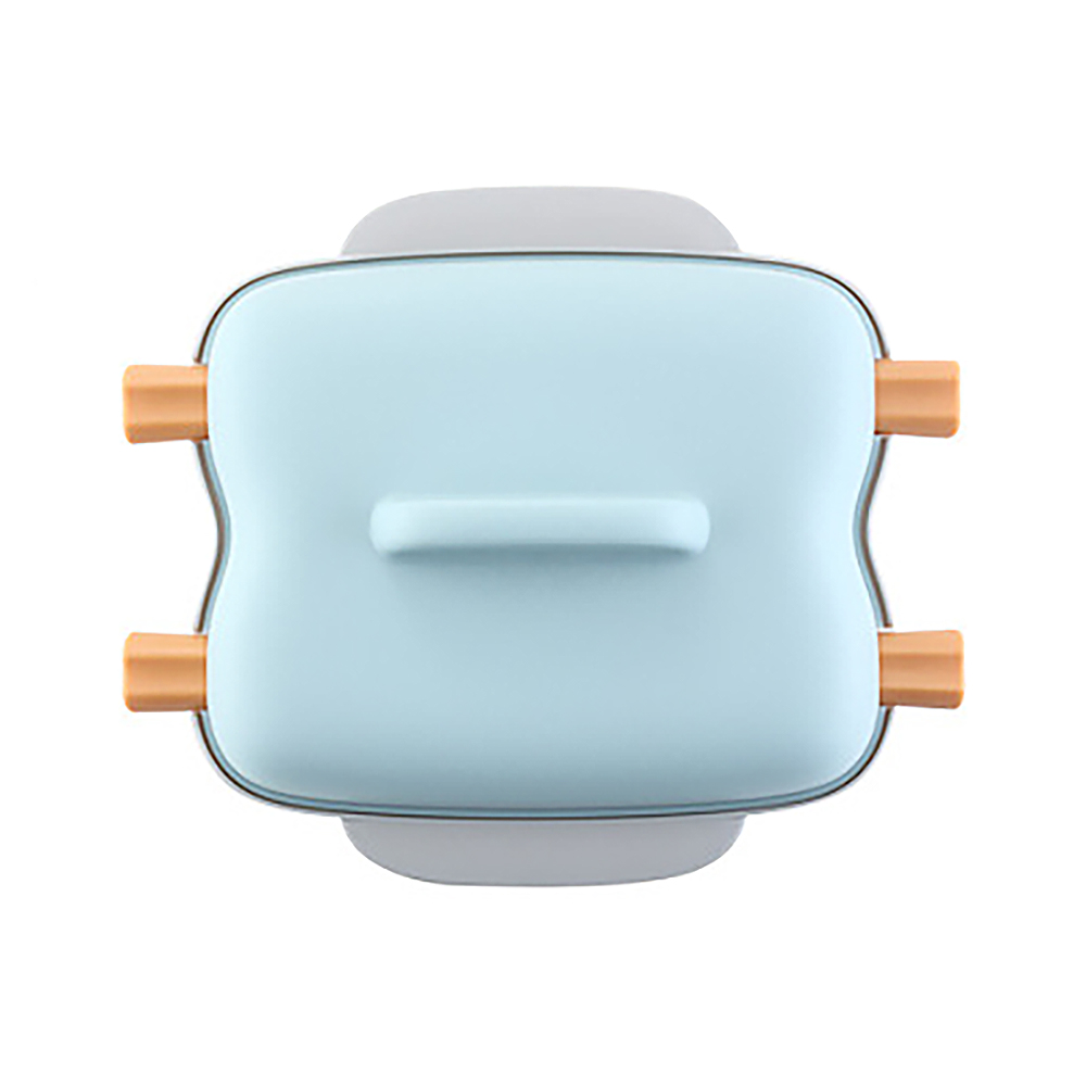 Kitchen Corn Box Microwave Steamed Corn Box Steamed Egg Steamer Cookware Storage Box Kitchen Tools: Blue