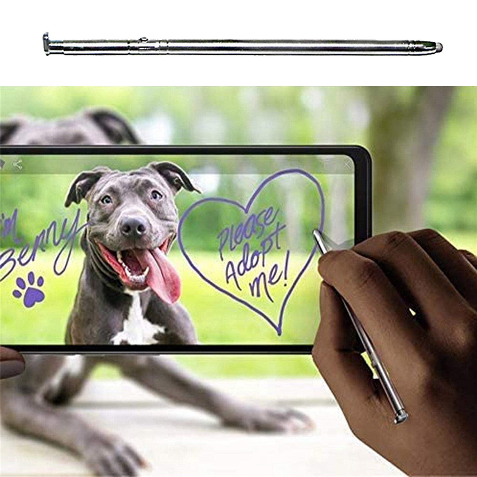 Replacement Stylus Pen Touch Pen Part For LG Stylo 6 Q730VS Q730MS Q730PS: Gray
