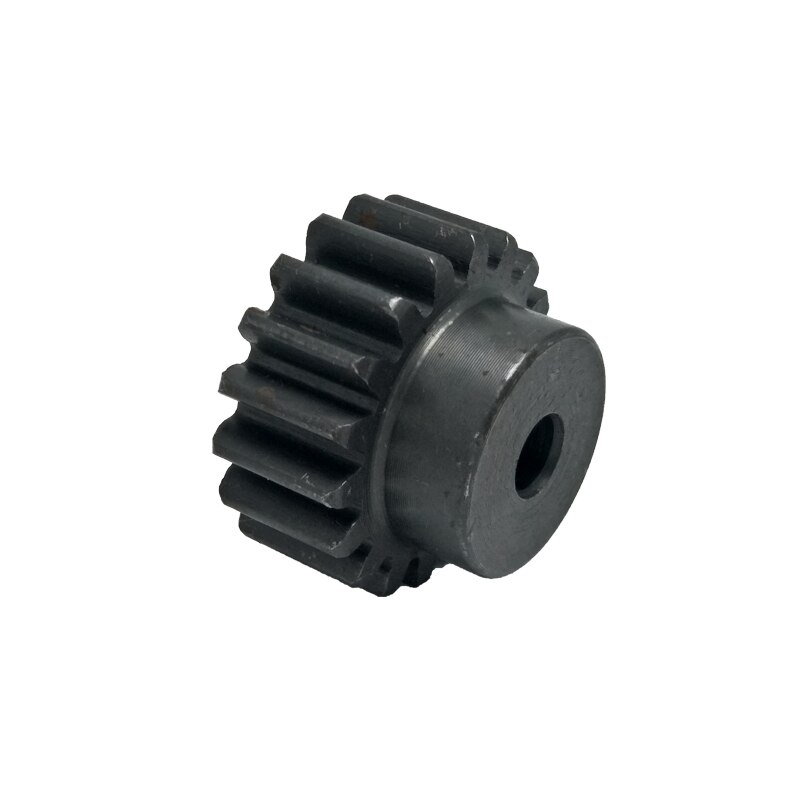Pignon d&#39;engrenage droit 1.5M 17T 18T 19T 18 dents Mod 1.5 largeur 12mm alésage 5-12mm dents 45 # acier, engrenage cnc, transmission R