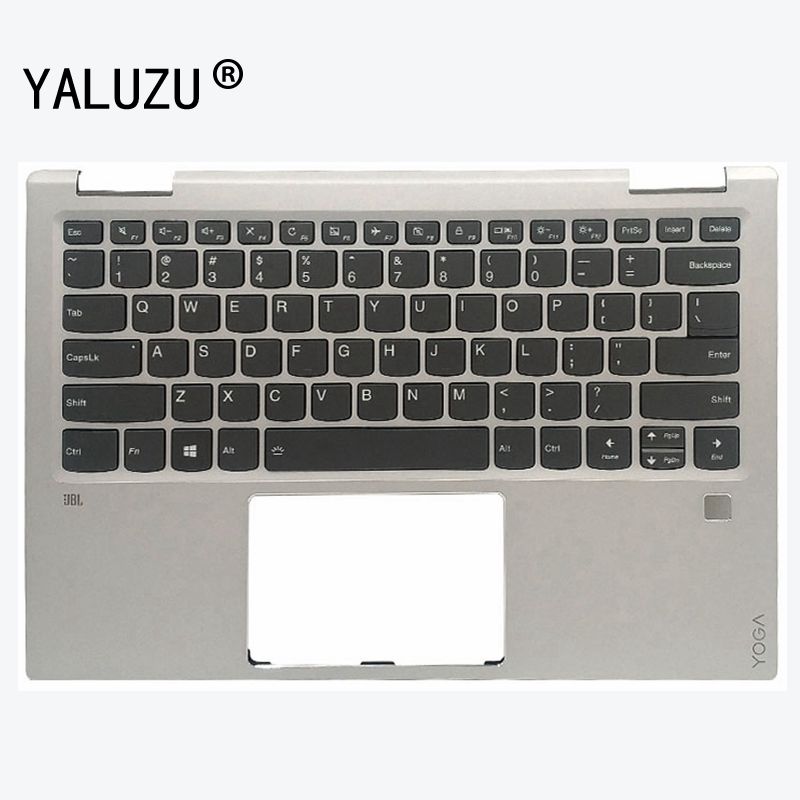 Yaluzu kannettavan tietokoneen näppäimistö lenovo yoga 720 yoga 720-13 ikb us näppäimistö kämmentuki yläkotelon taustavalo