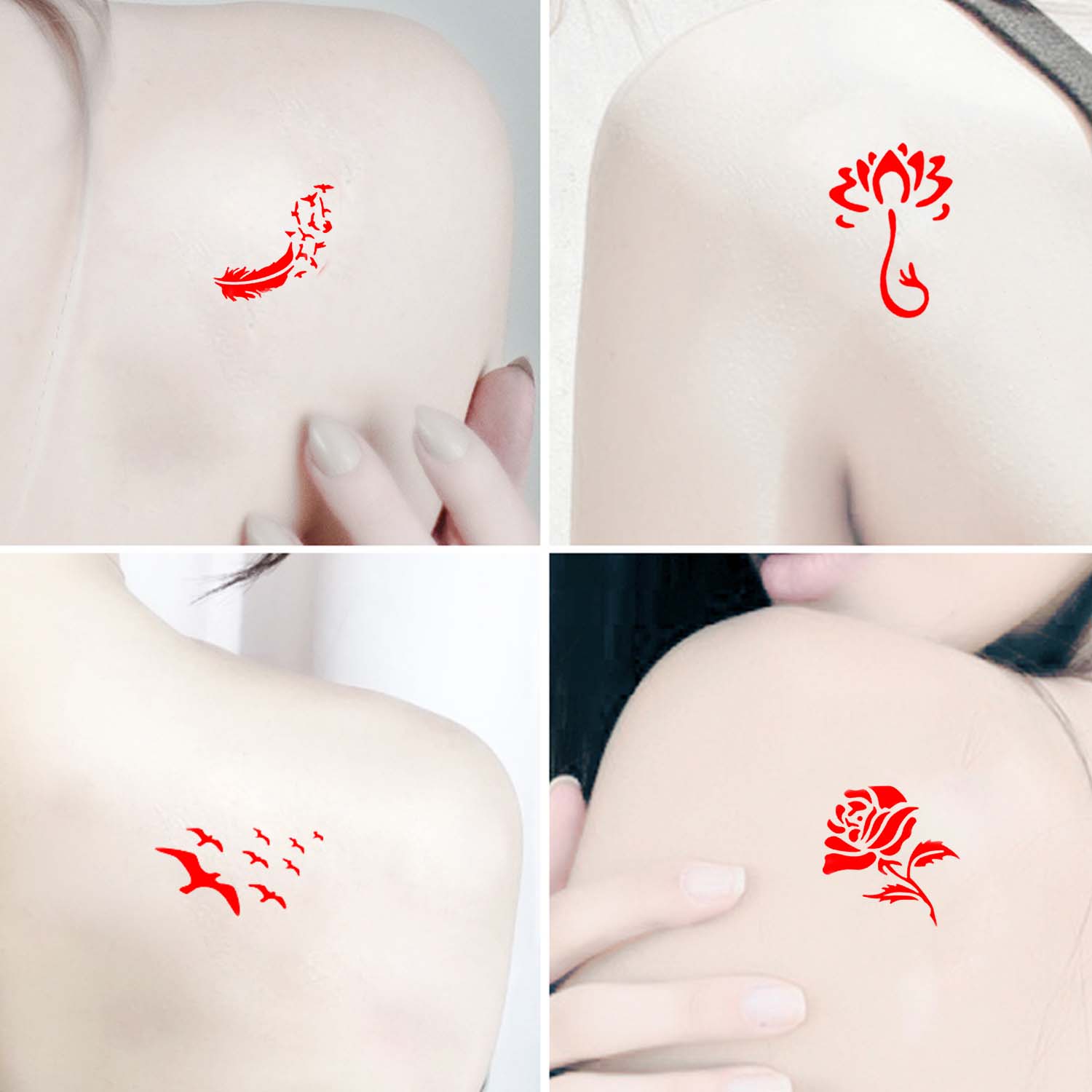 5 Vellen Herbruikbare Henna Tattoo Tijdelijke Stencils Templates Stickers Voor Mannen Vrouwen Body Paint Art Bruiloft Verjaardagsfeestje