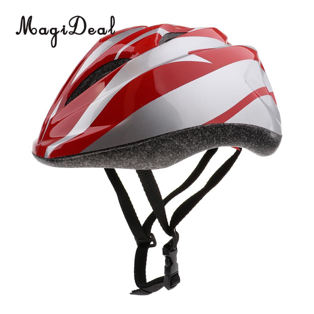 Équipement de protection de sport de casque réglable d'enfants pour la planche à roulettes de vélo de vélo de rouleau et d'autres activités extérieures: Red S