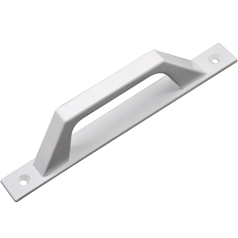 Aluminum Alloy Push and Pull Door Handle Surface Mounted Glass Plastic Steel Balcony Kitchen Door Window Handle