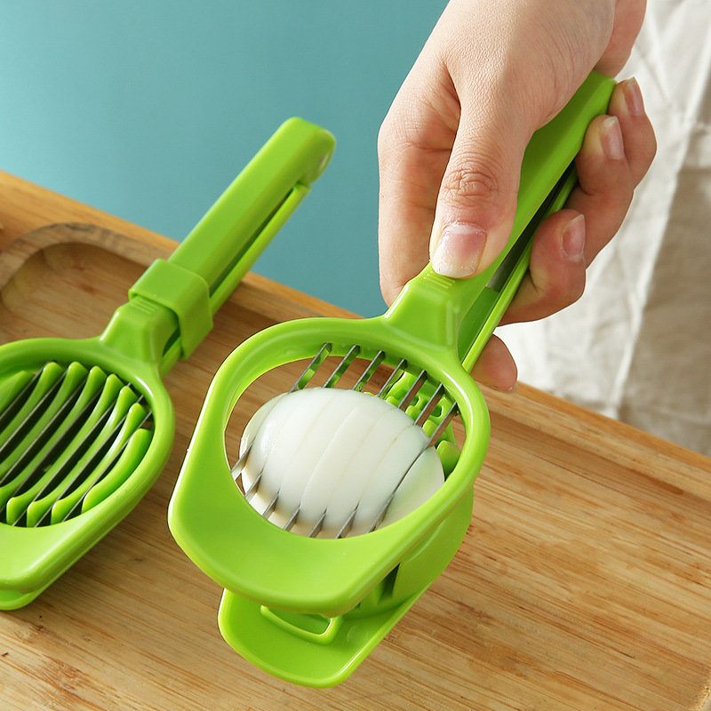 Eiersnijder Hardgekookt Eiersnijder Aardbeiensnijder Kiwi Divider Paddestoel Voedsel Fruit Groente Snijvorm Gereedschap Keukengadgets
